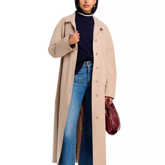 378$ Veronica Beard Wool Blend Lancetti High Neck Ribbed Sweater Size S Navy - Picture 3 of 5